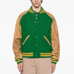 Veste varsity homme pour l'hiver et l'automne, en vente, 100% laine. - Product Image 1