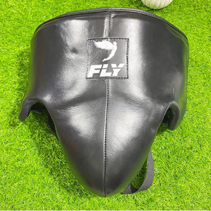 อุปกรณ์ป้องกันขาหนีบสำหรับชกมวย ทำจากหนัง EVA PU โฟม สำหรับฝึกซ้อมคิกบ็อกซิ่ง มวยไทย - Product Image 1