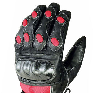 Wholesale Motorbike Gloves Protection <b>Full</b> Finger Leather Motorcycle Gloves Non <b>Slip</b> Racing Gloves Custom Logo Low MOQ - Product Image 6