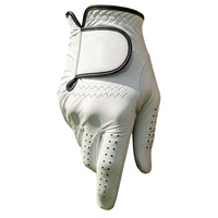 Gants de golf professionnels en cuir Cabretta pour hommes, toutes saisons, adhérence douce, trous respirants, durables