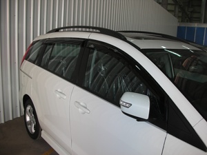 แผ่นบังแดดหน้าต่างรถยนต์ HIC วัสดุ PMMA  สำหรับ MAZDA 5 Mazda Premacy ปี 2005~2018  เข้ารูปพอดี 100% - Product Image 4