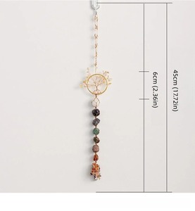 Crystal <b>Window</b> Hanging Decor Perfect For Rainbow <b>Light</b> Reflection And Positive Energy Interior Styling Handcrafted From India - Product Image 2
