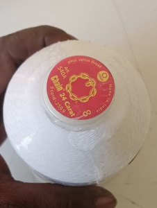 ด้ายร่อนผ้าฝ้าย 100% คุณภาพพรีเมียม รุ่น Coats Eco-Friendly 24 กะรัต 9 คอร์ด ความแข็งแรงสูงพิเศษ - Product Image 1