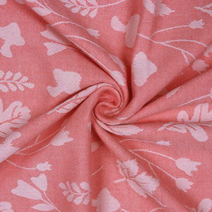 Mantel rectangular moderno de 150x220cm del exportador del fabricante indio en rosa, textil para el hogar, tejido Jacquard, patrón Floral - Product Image 4