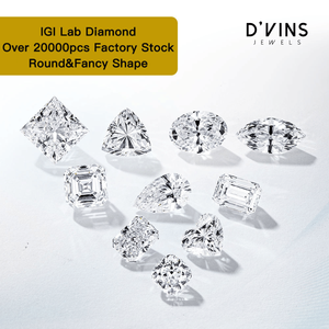 Diamant CVD ovale en vrac D'vins, 3,08 ct, couleur D, VS1, cultivé en laboratoire, certifié IGI - Product Image 3