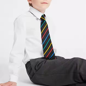 Servicio de Diseño Personalizado para Estudiantes de Secundaria, Conjunto de Camisa, Pantalones y Falda, 100% Poliéster, Tela de Lona, Alta Calidad, OEM - Product Image 5
