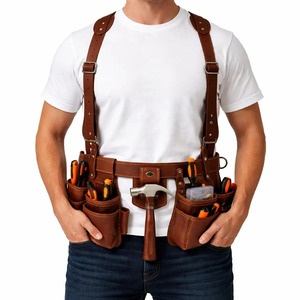 Bolsa de herramientas para electricista de alta calidad con bolsillos multifuncionales y gran capacidad de almacenamiento, perfecta para guardar herramientas y para uso profesional. - Product Image 3