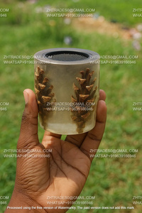 Quemador de incienso de resina de madera de diseño árabe exclusivo Mabkhara para carbón perfumado y fragancia Bakhoor en el hogar y espacios de oración - Product Image 6