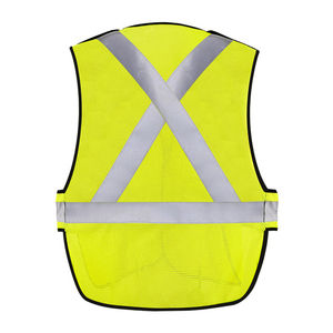 Gilet de sécurité haute visibilité classe 2 en polyester imperméable, logo personnalisé, vêtements de travail à LED clignotantes, service OEM, vente en gros, nouvelle arrivée - Product Image 3