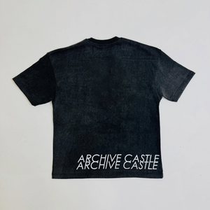 Camiseta Negra Extra Grande para Hombre Five B, Camiseta Negra para Hombre con Estampado Fotográfico Archme Castle Exordium, Manga Corta, Cuello Redondo, Estilo Casual - Product Image 2