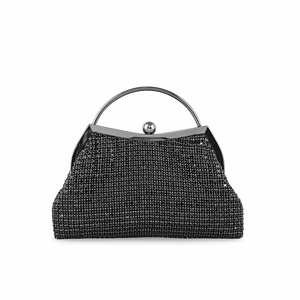 Noir P24313 Sac de soirée nuptiale Pochette élégante et élégante pour les occasions spéciales - Product Image 1