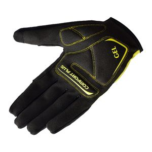 Guantes de Ciclismo Negros con Dedos Completos, Transpirables, Antideslizantes, con Gel en la Palma, para Ciclismo y Deportes al Aire Libre - Product Image 4