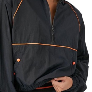 Ensemble coupe-vent en nylon pour homme 2026, personnalisable avec logo, style streetwear, veste et short, survêtement coupe-vent pour homme - Product Image 1