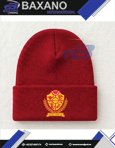 Gorro de Invierno Tejido NSPDK Sorority, Blanco, Bordado 3D Premium 1923, Unisex, Cálido, Diseño de Gorro de Invierno Tejido con Punta - Product Image 5