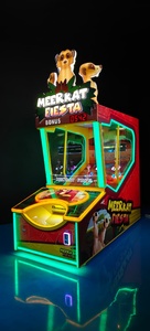 Meerkat Fiesta Ring Toss 1 Player Redemption Arcade <b>Machine</b> LED Ticket Prize Coin Operated Game - Product Image 2