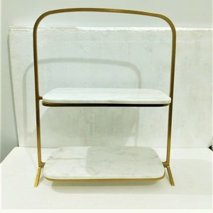 Customizable Color Size Metal Wedding Dessert Cupcake Rectangular <b>Cake</b> <b>Stands</b> Birthday Party Anniversary Eco-Friendly VISHAL - Product Image 1