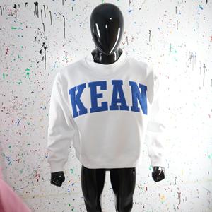 Sudadera KEAN con cuello simulado, 450 GSM, bordado con nombre personalizado, corte holgado, 100% algodón, felpa francesa. - Product Image 1