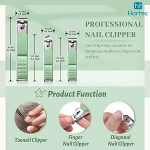 Salon Grade <b>Nail</b> Care Tools Kit Professional Stainless Steel Manicure and Pedicure Set Wholesale Finger Toe Clipper Set - Product Image 4