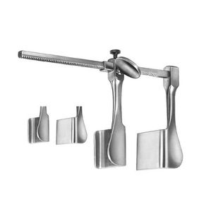 Separador de Costillas Manual de Calidad Premium, Retractor de 2 Cuchillas de Acero Inoxidable Alemán, Reutilizable, Certificado CE, Set Ortopédico Quirúrgico - Product Image 6