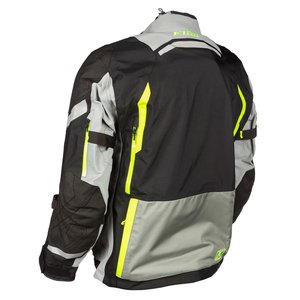 เสื้อแจ็คเก็ต Badlands Pro สำหรับผู้ชาย เสื้อแจ็คเก็ตมอเตอร์ไซค์กันน้ำ แขนยาว สีเทา ดำ เหลืองนีออน ทุกฤดู ผลิตจากโพลีเอสเตอร์/ไนลอน น้ำหนัก 220 กรัม - Product Image 6