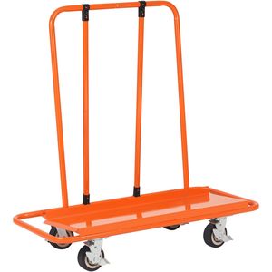 Carrello per Cartongesso Resistente da 3000 libbre, 115 cm x 55 cm, con Ruote Girevoli da 5 pollici - Product Image 1