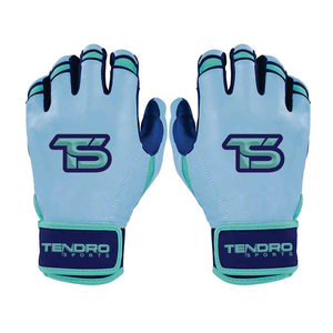 Custom Professional Lightweight High Quality Padded Breathable Beisbol Batting <b>Gloves</b> Wrist Support Made Sheepskin - Product Image 2
