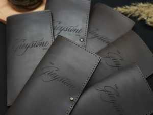 Porte-Billets en Cuir Véritable Fait Main de Luxe en Gros avec Logo Personnalisé pour Restaurants et Hôtels LBH-0201 - Product Image 6