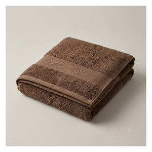 Serviette de bain en coton premium pour hôtel et spa, serviette en tissu éponge doux pour l'hôtellerie, les centres de villégiature et l'usage quotidien - Product Image 1