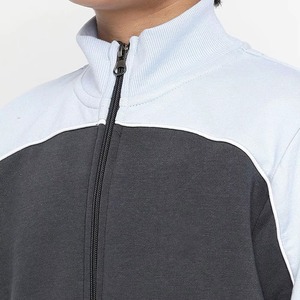 Conjunto Deportivo Unisex con Bloques de Color, Manga Larga, Estilo Casual, con Bolsillos Laterales, Transpirable, para Otoño, Corte Regular - Product Image 3