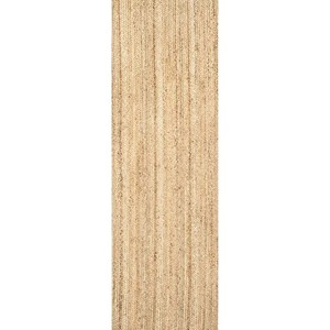 Natural Jute Stair Runner Rug Hallway Handmade Carpet Woven Anti Slip Floor Runner Farmhouse Rustic Home Decor Style - Product Image 1