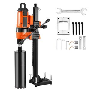 Trapano per Calcestruzzo Robusto da 3500W con Diametro di Foratura 0.8-11.8 Pollici e Supporto per Punta Diamantata - Product Image 1