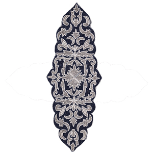 ผ้าปูโต๊ะผ้าคอตตอนปักลายลูกปัดเสื่อตกแต่งบ้านสไตล์หรูหรา - Product Image 5