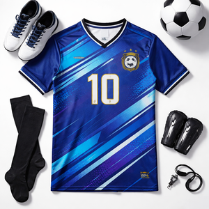 Camiseta de Fútbol Personalizada al por Mayor, 100% Poliéster, Fabricante OEM Directo - Proveedor de Camisetas de Fútbol Personalizadas al por Mayor - Product Image 5