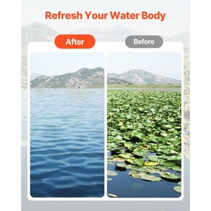 Rastrello per Erbacce Acquatiche Leggero da 32 Piedi, Tagliaerba per Laghi a Doppia Faccia da 6,3 Piedi con Corda da 30 Piedi, Nessun Assemblaggio Richiesto - Product Image 5