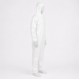 Overol no tejido hecho con material ligero, ajuste cómodo y cobertura completa del cuerpo para trabajos generales, limpieza y mantenimiento. - Product Image 3