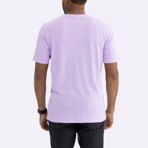 Camiseta Formal de Hombre de Poliéster/Algodón, Estilo Hip Hop, Venta Caliente 2025, Impresión Digital Personalizada con Logotipo, Color Sólido, Corte Regular, Tejido de Punto - Product Image 5