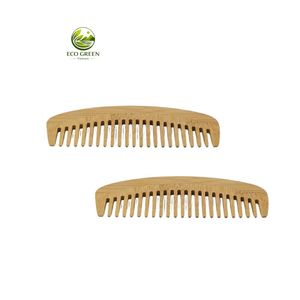 Peigne à cheveux en bambou naturel, brosse démêlante, peigne écologique et durable pour les soins des cheveux, grand modèle classique, vente en gros directe d'usine - Product Image 3