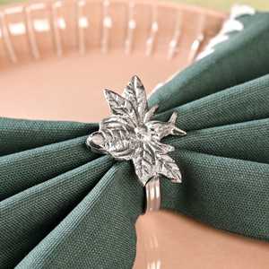 Anneaux de serviette dorés pour la mise en table, porte-serviettes décoratifs en métal pour mariage, fête, dîner, restaurant et décoration de table à domicile - Product Image 1