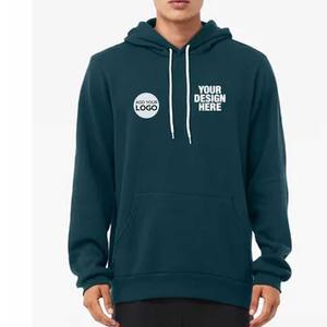 Hoodie surdimensionné personnalisé en coton doux grande taille style streetwear - Product Image 2