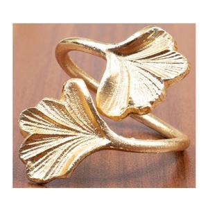 Servilleteros ondulados en tono dorado, soporte de tela de Metal para servilletas de mesa para cenas, fiestas, vacaciones, uso diario y decoración de eventos - Product Image 3