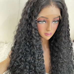 Extensions de cheveux humains purs et vierges à la mode, perruques en dentelle Full HD sans colle avec styles de boucles et de vagues, faisceaux de cheveux Hot Search - Product Image 1