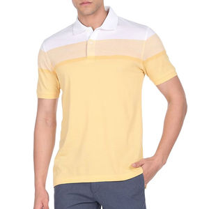 Chemises polo pour hommes sur mesure, vente en gros, tissu en coton, manches courtes, respirantes, confortables, avec fourniture d'usine OEM - Product Image 1