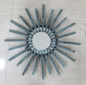 Miroir mural décoratif élégant avec cadre, miroir mural d'exportation - Product Image 5