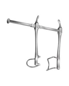 Retractor Abdominal Gosset de 18.5 cm, Retractor Autoajustable de Acero Inoxidable para Exposición Abdominal, Cirugía General y Abdominal - Product Image 4