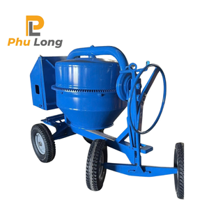 เครื่องผสมคอนกรีตแบบพกพา เครื่องยนต์ดีเซล 1 เครื่อง ความจุถัง 320 ลิตร ปริมาณผสม 10 ลูกบาศก์เมตร/ชั่วโมง พร้อมปั๊มมือสำหรับงานก่อสร้าง - Product Image 4