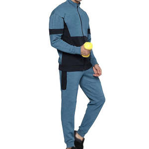 Ensemble de survêtement homme slim fit streetwear imprimé avec logo personnalisé, jogging de haute qualité 100 % coton, fabriqué au Pakistan 2026 - Product Image 2