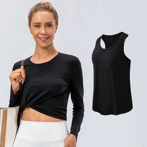 Camiseta sin mangas para mujer, camiseta básica de algodón suave, informal, ajustada, ligera, para uso diario, a la moda, básica y cómoda para mujer - Product Image 6