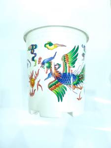 กระถางต้นไม้ทรงกลมพิมพ์ลาย - Product Image 6