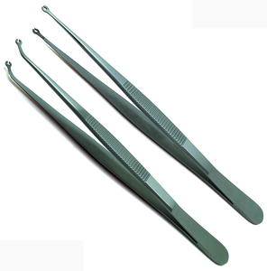 Juego de 2 Pinzas de Sutura Curvas y Rectas de Acero Inoxidable, Disponibles en Todos los Tipos y Tamaños, Instrumentos Quirúrgicos - Product Image 5