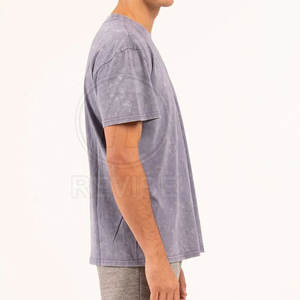 เสื้อยืดดีไซน์ล่าสุด สีซีดแบบซันเฟด ผ้าฝ้าย 100% ระบายอากาศได้ดี สวมใส่สบาย สไตล์สตรีทแวร์ คุณภาพสูง น้ำหนักเบา สำหรับผู้ชาย - Product Image 2